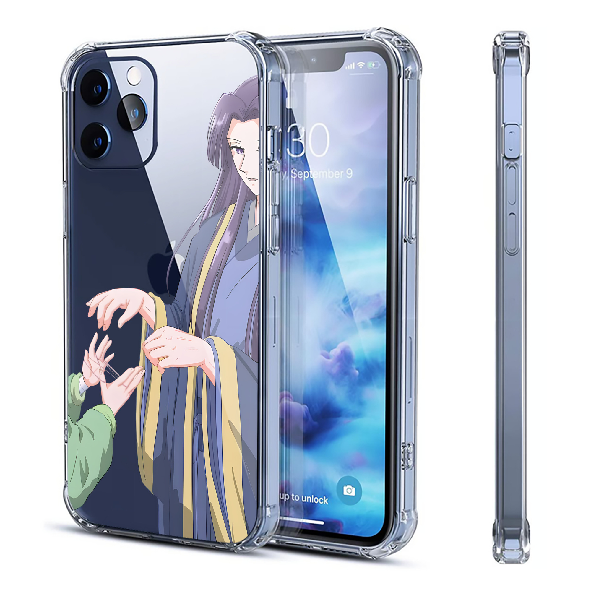 （画像用） 薬屋のひとりごと The Apothecary Diaries 【iPhone 12シリーズ対応】透明スマホケース（クリアソフトケース）